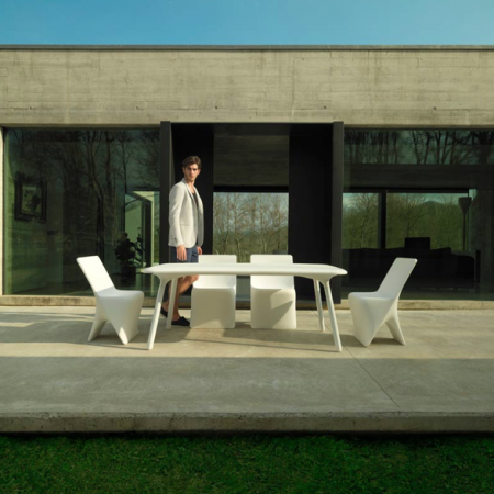 Scaun exterior Pal 50x53x80 cm, rasina din polietilena, design modern, 51025 - Vondom [8]