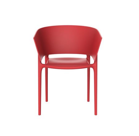 Scaun exterior premium Africa cu brate, polipropilena injectata cu fibra de sticla, 65005 - Vondom [3]