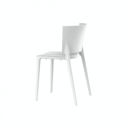 Scaun exterior premium Africa fara brate, polipropilena injectata cu fibra de sticla, 65036 - Vondom [2]