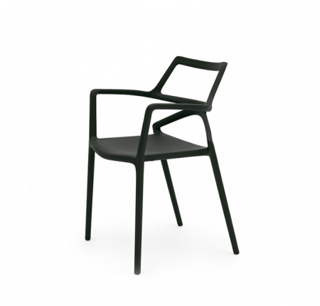 Scaun exterior premium Delta cu brate, polipropilena injectata cu fibra de sticla, 66026 - Vondom [6]