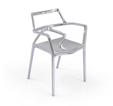 Scaun exterior premium Delta cu brate, polipropilena injectata cu fibra de sticla, 66026 - Vondom [11]