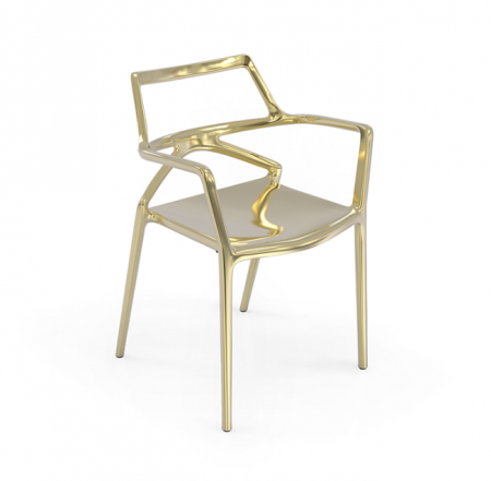 Scaun exterior premium Delta cu brate, polipropilena injectata cu fibra de sticla, 66026 - Vondom [10]