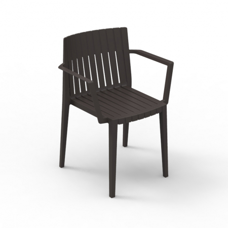 Fotolii si scaune - Scaun exterior premium Spritz cu brate, policarbonat injectat cu fibra de sticla, 56015 - Vondom