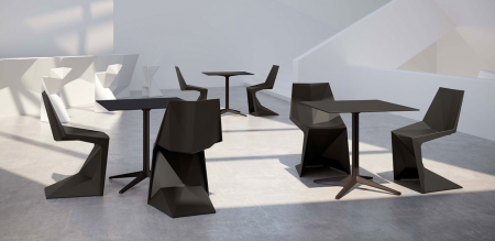 Scaun exterior Voxel, polipropilena injectata cu fibra de sticla, diverse finisaje, 51033 - Vondom [13]