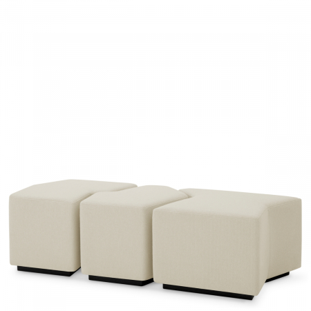 Scaune de bar -   Scaun Filbert vis crem set de 3 118332 EICHHOLTZ