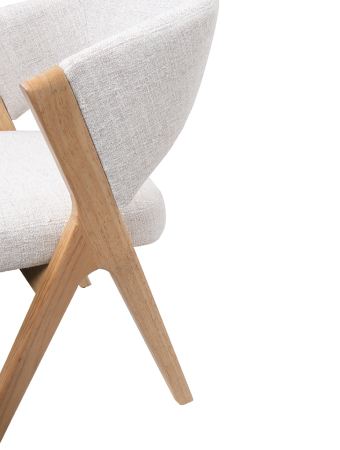 Scaun Firenze 55x48x79 cm, Bej - King Home [4]