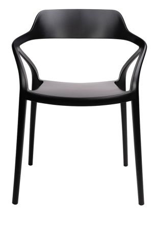 Scaun Gloria 57x54x79 cm, Polipropilenă Negru - King Home [3]