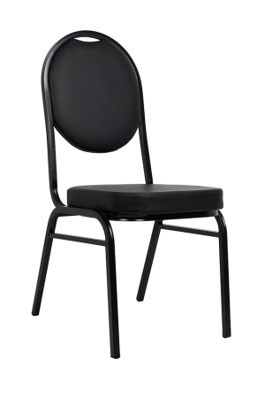 Produse - Scaun Hebe 44x56x93,5 cm, Negru - King Home