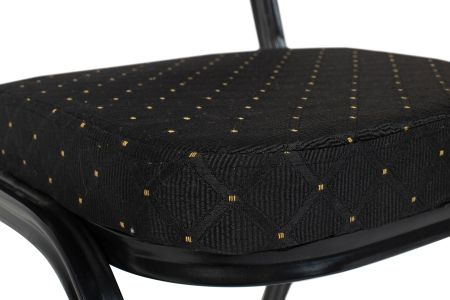 Scaun Heron 46x58x93,5 cm, Negru - King Home [3]