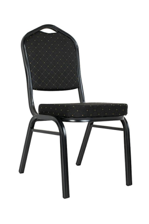 Produse - Scaun Heron 46x58x93,5 cm, Negru - King Home