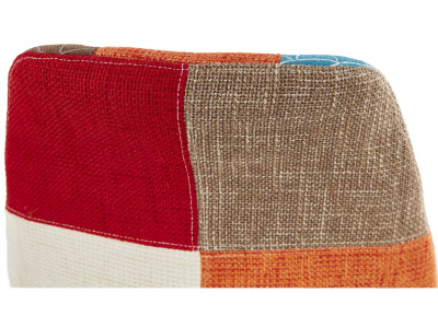 Scaun inalt bar Dion II tapiterie petice, picioare lemn, design scandinav, BS02550DINA - Kokoon [9]