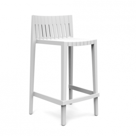 Scaune inalte de bar pentru gradina & terasa - Scaun inalt bar terasa Spritz fara brate 50x46x87 cm, polipropilena, design modern, 56020 - Vondom