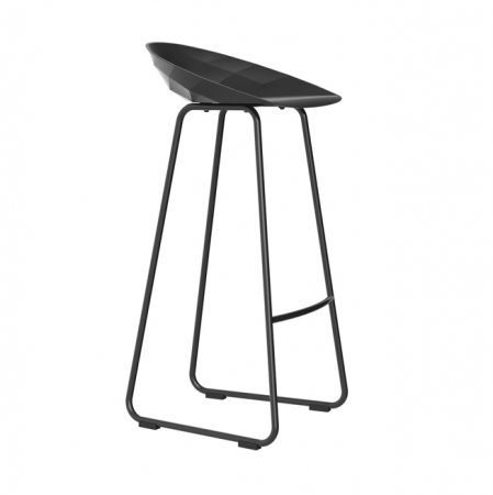 Scaune inalte de bar pentru gradina & terasa - Scaun inalt bar Vases 40x43x89 cm, baza metalica, model forme geometrice, 47071 - Vondom