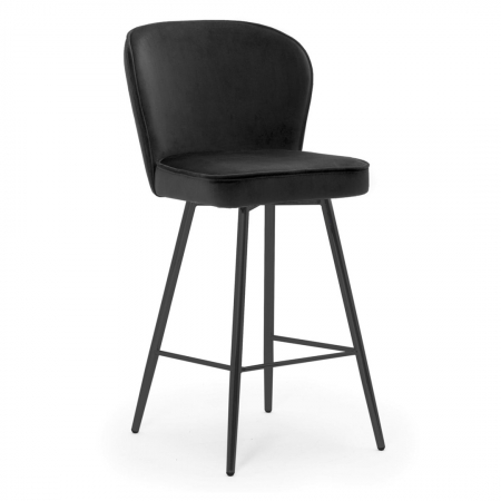 Scaun inalt de bar personalizabil Jakko picioare metal, 87 cm, AINEH8STGR2XXXP - Atreve [8]