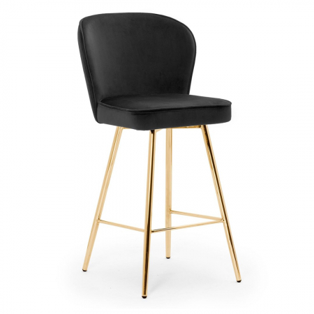Scaun inalt de bar personalizabil Jakko picioare metal, 87 cm, AINEH8STGR2XXXP - Atreve [10]