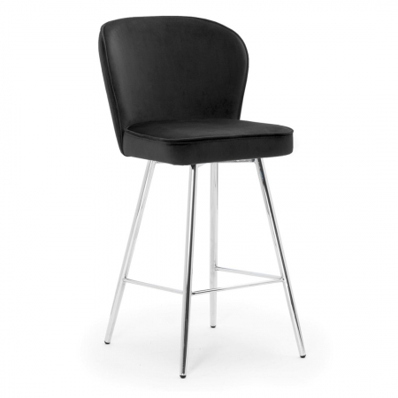 Scaun inalt de bar personalizabil Jakko picioare metal, 67 cm, AINEH6STGR2XXXP - Atreve [11]