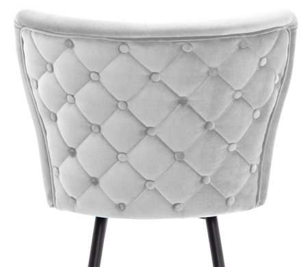 Scaun inalt de bar personalizabil Stefen, fara cotiere, picioare metal, 70 cm, MODEH7STGR2XXXP - Atreve [1]