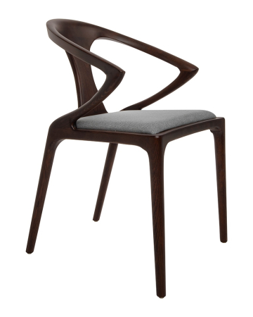 Produse - Scaun Inez 57x62x82 cm, Lemn de Nuc - King Home