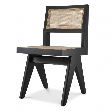   Scaun de dining Niclas negru clasic 114737 EICHHOLTZ [4]