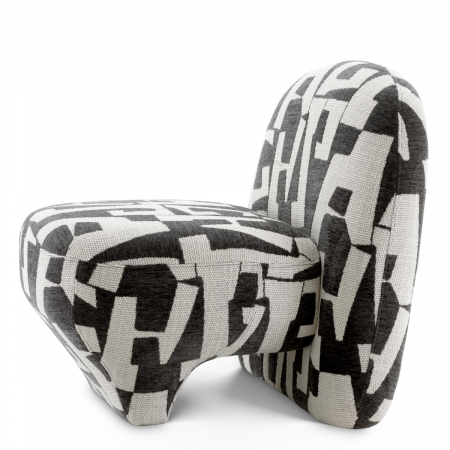   Scaun Lugo brooklyn negru 118835 EICHHOLTZ [4]