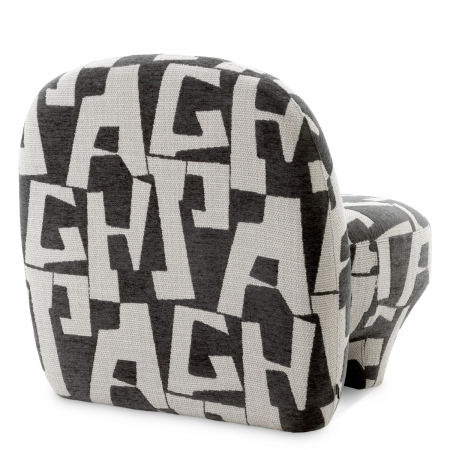   Scaun Lugo brooklyn negru 118835 EICHHOLTZ [3]