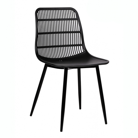 Promotii - Scaun negru design Dipak, polipropilena, PC601T.ALLBLACK - King