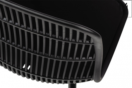 Scaun negru design Dipak, polipropilena, PC601T.ALLBLACK - King [7]