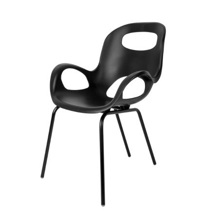 Scaune - Scaun Oh, Negru Mat - Umbra