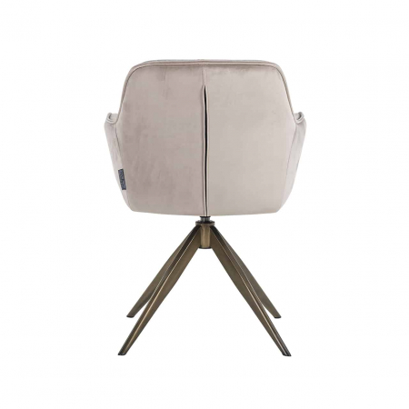 Scaun pivotant Aline kaki catifea ignifugată (FR-Quartz 903 Khaki), S4553 FR KHAKI VELVET - Richmond Interiors [2]