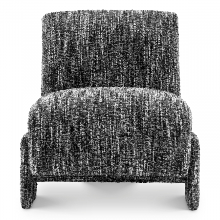   Scaun Rockdale bouclé sonata negru 119247 EICHHOLTZ [1]