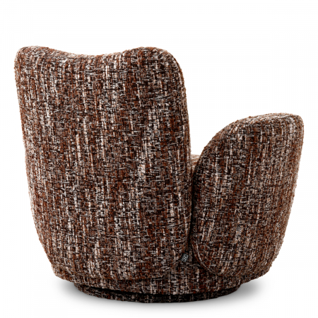   Scaun rotativ Merida bouclé sonata roșie 118836 EICHHOLTZ [4]