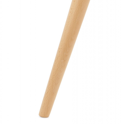 Scaun gri SAGU tapiterie textila, picioare lemn, AC01460DG - Kokoon [12]