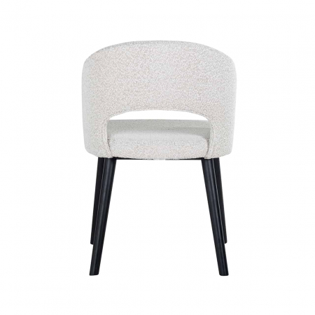 Scaun Savoy alb boucl√© (Copenhaga 900 Boucl√© Alb), S4560 WHITE BOUCLé - Richmond Interiors [2]