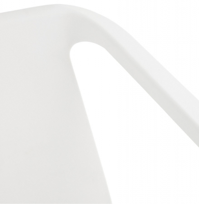 Scaun terasa/piscina alb Soleado Premium forma patrata, polipropilena, AC01500WH - Kokoon [5]