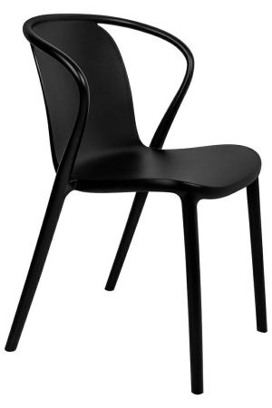 Scaune - Scaun Sparks 53,5x54x79,5 cm, Polipropilenă Negru - King Home