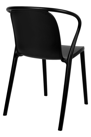 Scaun Sparks 53,5x54x79,5 cm, Polipropilenă Negru - King Home [2]