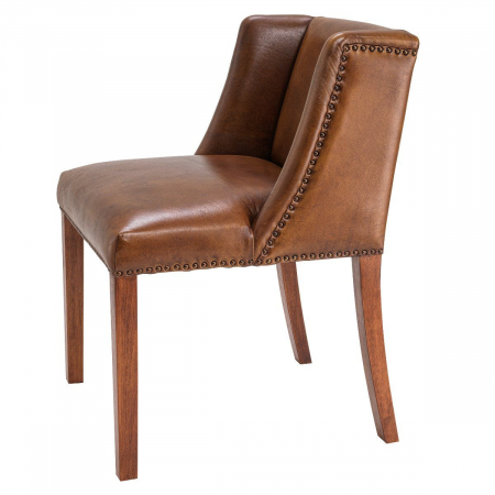   Scaun de dining St. James din piele de tutun 107457 EICHHOLTZ [3]