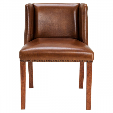   Scaun de dining St. James din piele de tutun 107457 EICHHOLTZ [1]