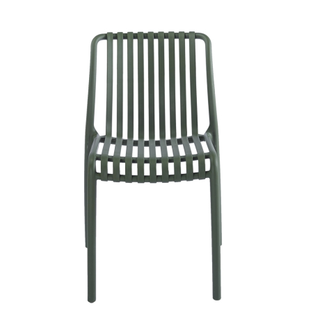 Scaun Strips UV 40x40x78 cm, Plastic Verde - King Home [2]