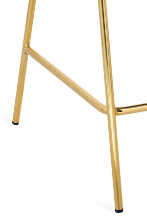 Scaun tapitat velur diverse culori Becci Premium, picioare aurii metal, KH121100121.61 - King [15]