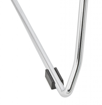 Scaun modern alb Testa premium, polipropilena / picioare subtiri otel crom, AC01410WH - Kokoon [11]