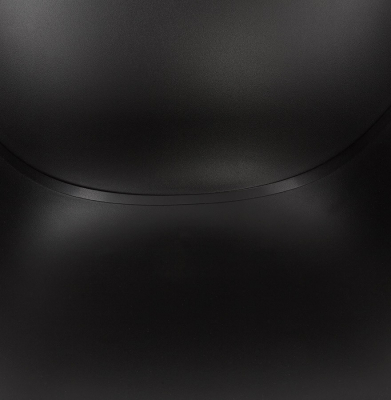 Scaun modern negru Testa Premium, polipropilena / picioare subtiri otel, AC01420BL - Kokoon [5]