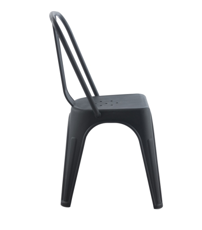 Scaun Tower Paris PP 46x50x86 cm, Plastic Negru - King Home [3]