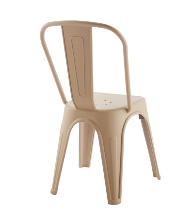 Scaun Tower Paris PP 46x50x86 cm, Polipropilenă Bej - King Home [3]
