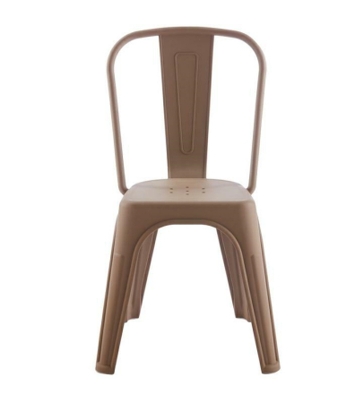 Produse - Scaun Tower Paris PP 46x50x86 cm, Polipropilenă Maro - King Home