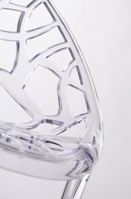 Scaun transparent design Lines Premium, policarbonat, 156-APC.CLEAR - King [4]
