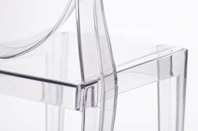 Scaun Victoria design modern stil victorian, diverse culori, policarbonat, 111-APC.CLEAR - King [3]
