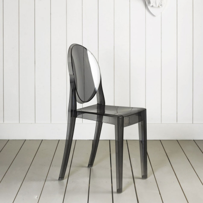 Scaun Victoria design modern stil victorian, diverse culori, policarbonat, 111-APC.CLEAR - King [10]