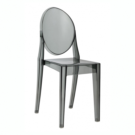 Scaun Victoria design modern stil victorian, diverse culori, policarbonat, 111-APC.CLEAR - King [21]