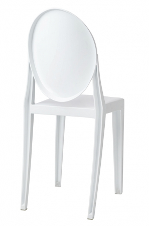 Scaun Victoria design modern stil victorian, diverse culori, policarbonat, 111-APC.CLEAR - King [13]